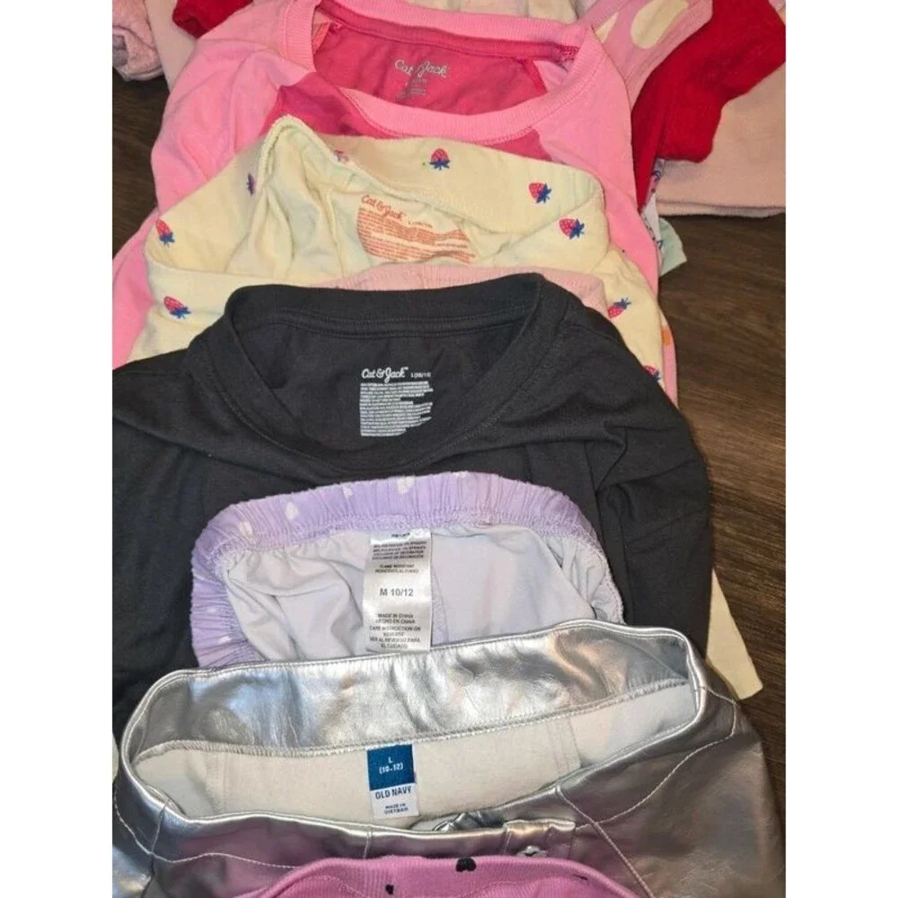 Girls Clothing Lot 14 Pc Size 10/12 M L